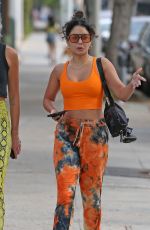 VANESSA HUDGENS and GG MAGREE Heading to a Gym in Los Angeles 06/29/2021