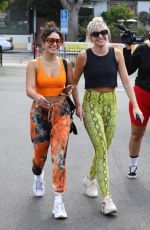 VANESSA HUDGENS and GG MAGREE Heading to a Gym in Los Angeles 06/29/2021