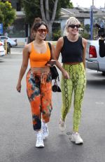 VANESSA HUDGENS and GG MAGREE Heading to a Gym in Los Angeles 06/29/2021