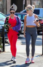VANESSA HUDGENS and GG Magree Out in Los Angeles 06/23/2021