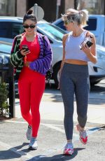 VANESSA HUDGENS and GG Magree Out in Los Angeles 06/23/2021