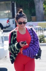 VANESSA HUDGENS Leaves a Gym in West Hollywood 06/23/2021