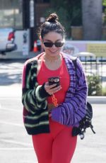 VANESSA HUDGENS Leaves a Gym in West Hollywood 06/23/2021