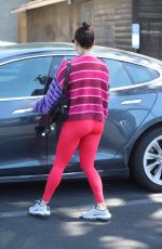 VANESSA HUDGENS Leaves a Gym in West Hollywood 06/23/2021