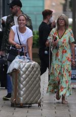 VICKY PATTISON Arrives at Stephs Packed Lunch Show 06/07/2021