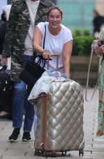 VICKY PATTISON Arrives at Stephs Packed Lunch Show 06/07/2021