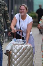 VICKY PATTISON Arrives at Stephs Packed Lunch Show 06/07/2021