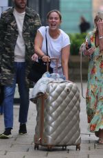 VICKY PATTISON Arrives at Stephs Packed Lunch Show 06/07/2021