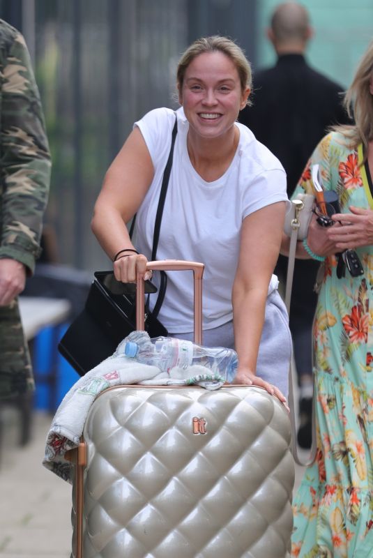 VICKY PATTISON Arrives at Stephs Packed Lunch Show 06/07/2021