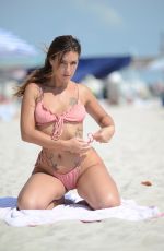 VICTORIA BANXXX in Bikini at a Beach in Fort Lauderdale 06/07/2021