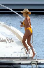 VICTORIA SILVSTEDT in Bikini at a Yacht in Monaco 06/28/2021