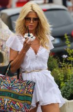 VICTORIA SILVSTEDT Out and About in Saint Tropez 06/19/2021