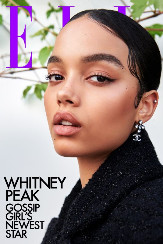 WHITNEY PEAK in Elle Magazine, August 2021