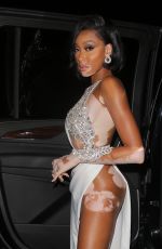 WINNIE HARLOW Arrives at a Birthday Party at Goya Studios in Los Angeles 06/08/2021