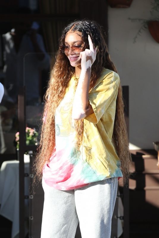WINNIW HARLOW at Il Pastaio in Beverly Hills 06/25/2021