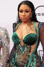 YUNG MIAMI at 2021 BET Awards in Los Angeles 06/27/2021