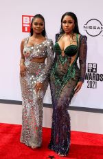 YUNG MIAMI at 2021 BET Awards in Los Angeles 06/27/2021