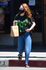 ZOEY DEUTCH Out for Green Tea in West Hollywood 06/14/2021