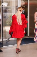 ABIGAIL BRESLIN Leaves Martinez Hotel at 2021 Cannes Film Festival 07/08/2021