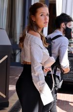 ADELE EXARCHOPOULOS Leaves Hotel Majestic at 2021 Cannes Film Festival 07/13/2021