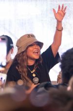 ADRIENNE BAILON at Pop Up Tour in 91 East 3rd Street in New York 07/07/2021
