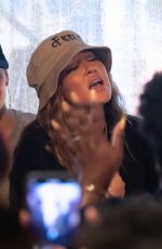 ADRIENNE BAILON at Pop Up Tour in 91 East 3rd Street in New York 07/07/2021