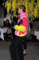 ADWOA ABOAH Out for Dinner at Scott