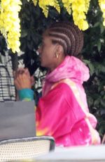 ADWOA ABOAH Out for Dinner at Scott