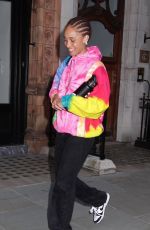 ADWOA ABOAH Out for Dinner at Scott