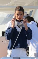ALESSANDRA AMBROSIO and Richard Lee at a Boat Ride in Brazil 07/03/2021
