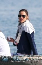 ALESSANDRA AMBROSIO and Richard Lee at a Boat Ride in Brazil 07/03/2021