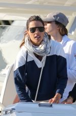 ALESSANDRA AMBROSIO and Richard Lee at a Boat Ride in Brazil 07/03/2021
