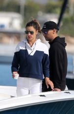 ALESSANDRA AMBROSIO and Richard Lee at a Boat Ride in Brazil 07/03/2021