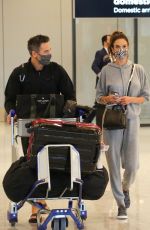 ALESSANDRA AMBROSIO at Airport in Florianopolis 07/02/2021