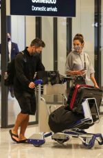 ALESSANDRA AMBROSIO at Airport in Florianopolis 07/02/2021