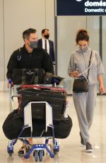 ALESSANDRA AMBROSIO at Airport in Florianopolis 07/02/2021