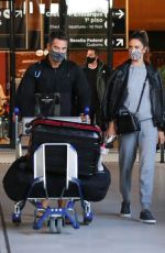 ALESSANDRA AMBROSIO at Airport in Florianopolis 07/02/2021