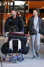 ALESSANDRA AMBROSIO at Airport in Florianopolis 07/02/2021