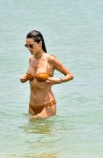 ALESSANDRA AMBROSIO in Bikini at a Beach in Florianopolis 07/26/2021