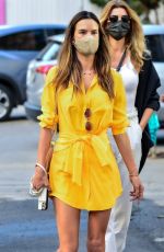 ALESSANDRA AMBROSIO Out for Lunch in Sao Paulo 07/15/2021