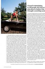 ALEXA CHUNG in The Sunday Times Style, July 2021
