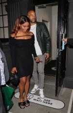 ALEXANDRA BURKE and Darren Randolph Night Out in London 07/28/2021