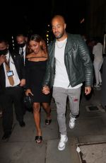 ALEXANDRA BURKE and Darren Randolph Night Out in London 07/28/2021