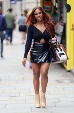 ALEXANDRA BURKE Arrives at London Palladium 07/12/2021