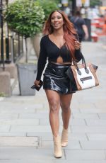 ALEXANDRA BURKE Arrives at London Palladium 07/12/2021