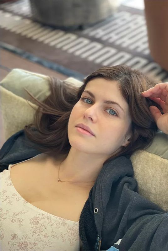 ALEXANDRA DADDARIO - Zoom Date Photoshoot for Byrdie, July 2021
