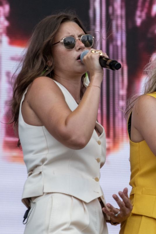 ALY and AJ MICHALKA Performs at Lollapalooza at Grant Park in Chicago 07/29/2021