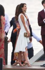 AMAL and George CLOONEY at Holiday in Tremezzo 07/2021