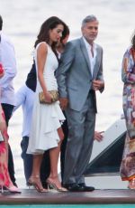 AMAL and George CLOONEY at Holiday in Tremezzo 07/2021
