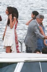 AMAL and George CLOONEY at Holiday in Tremezzo 07/2021